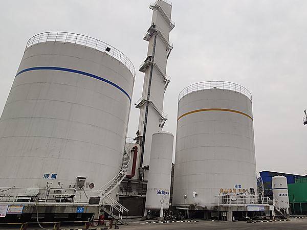 液氧、液氬、液氮廠(chǎng)區(qū)